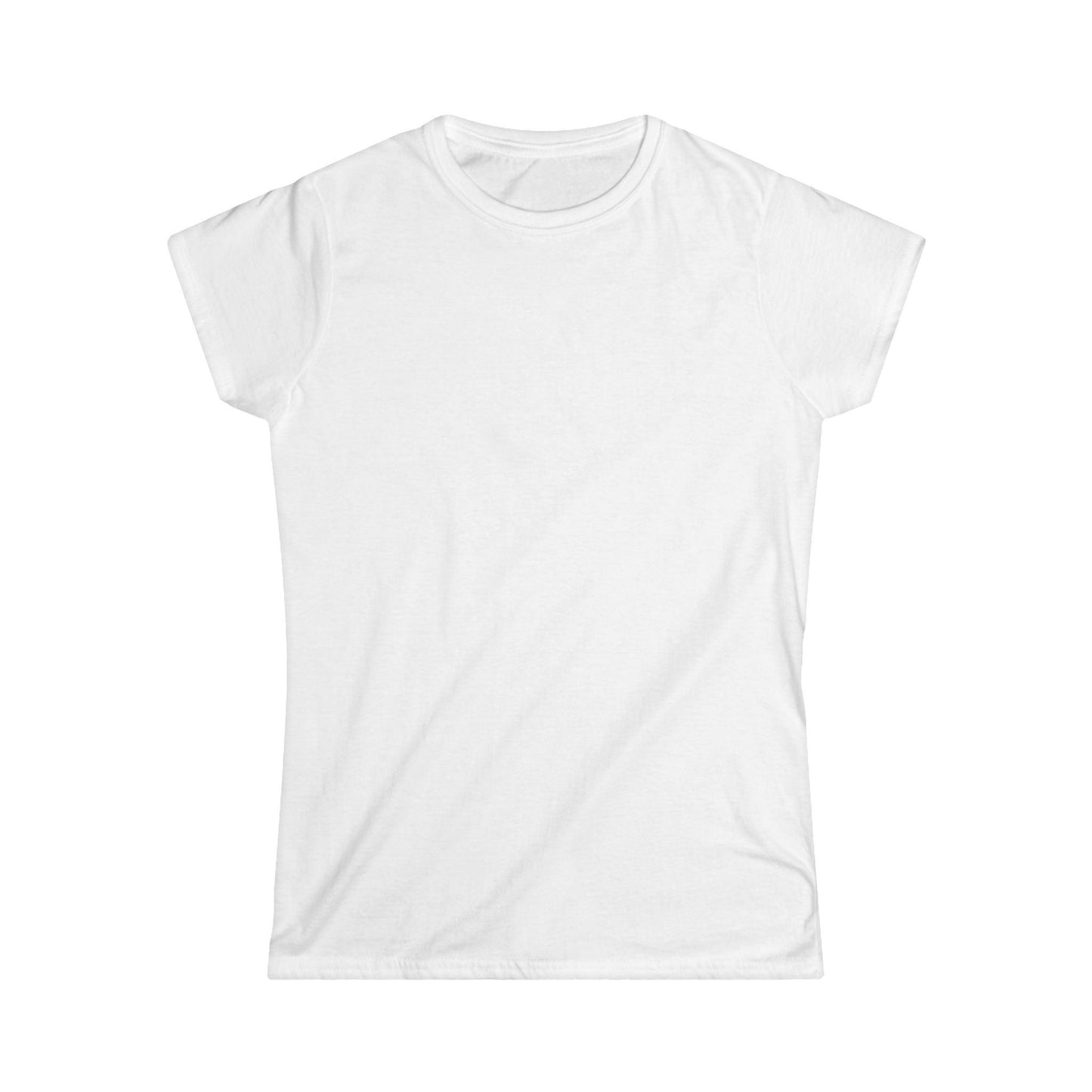 back of white back print shirt for women
