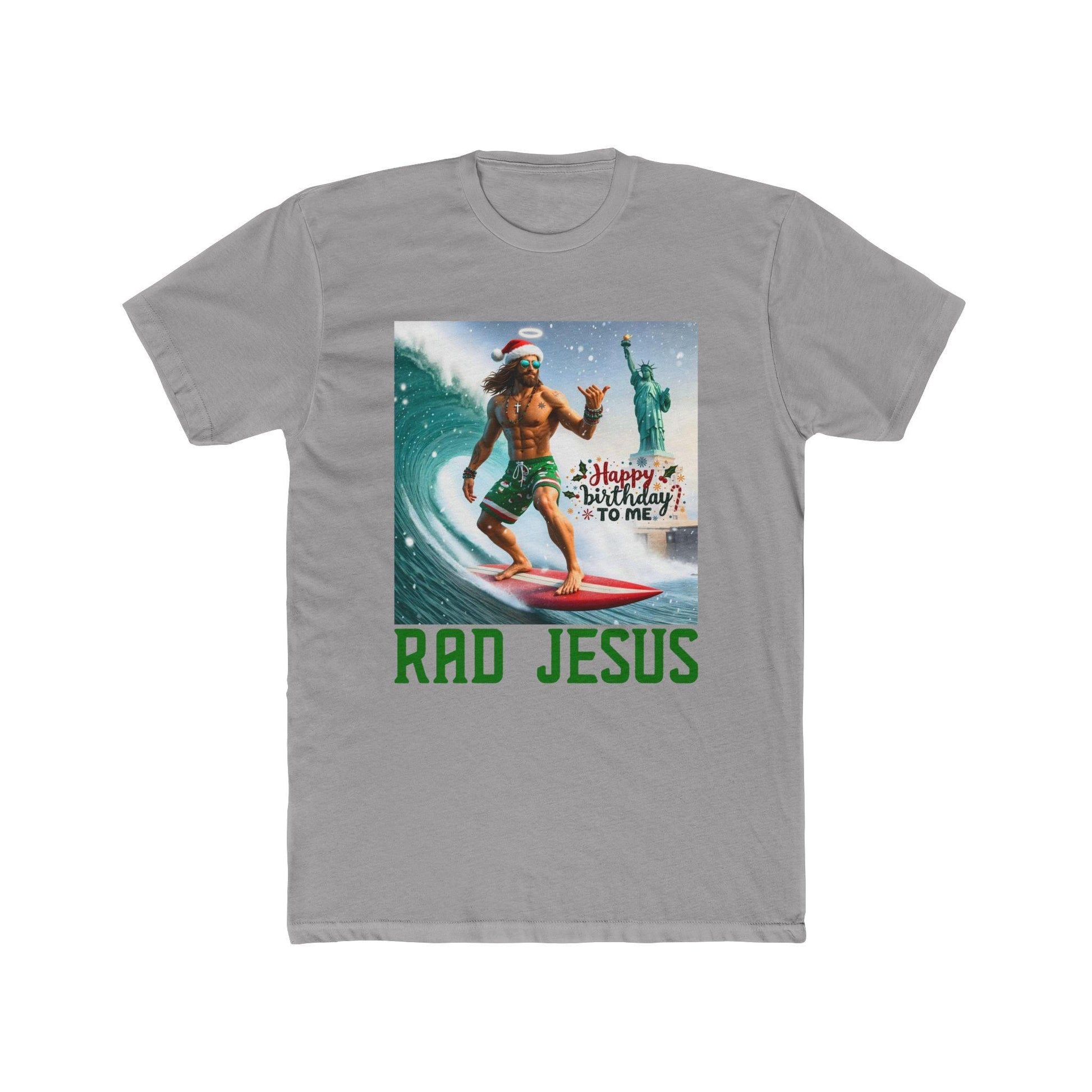 grey surfing shirt