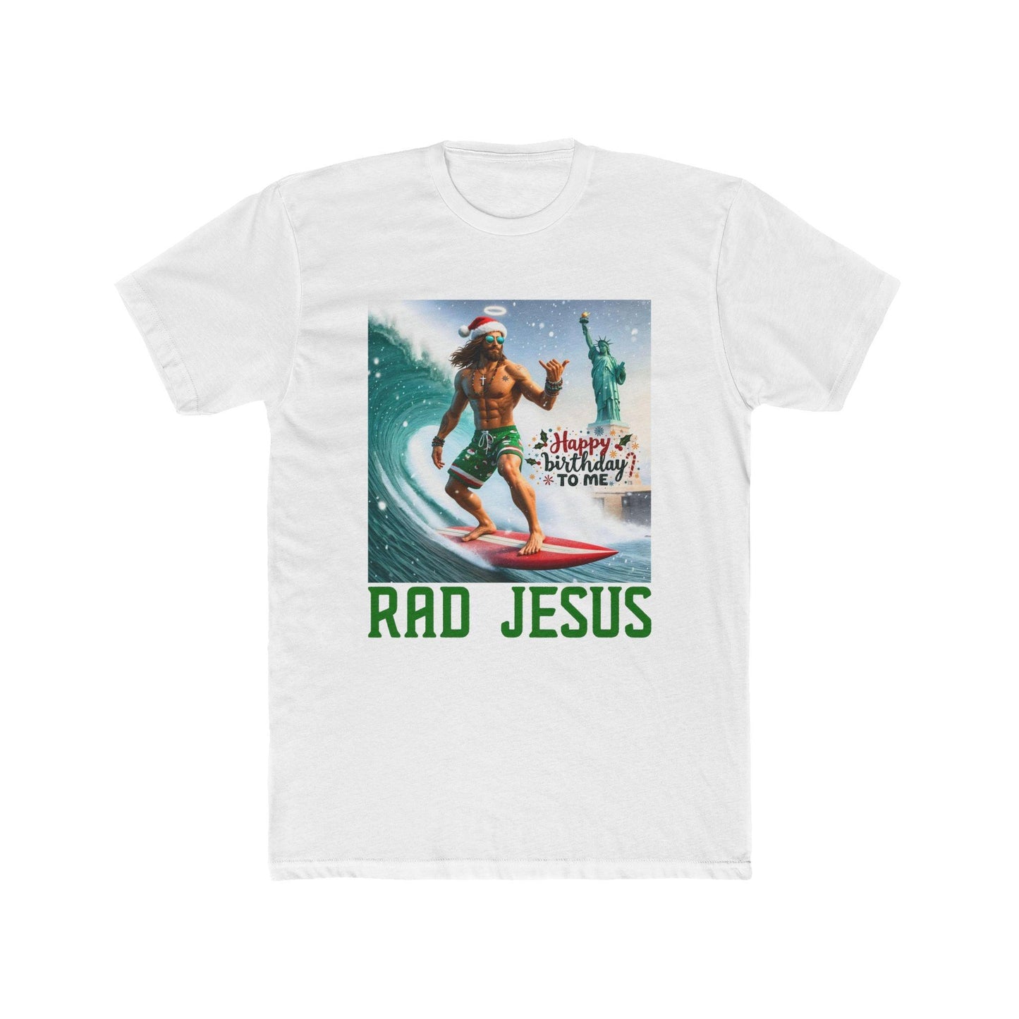 white surfing shirt
