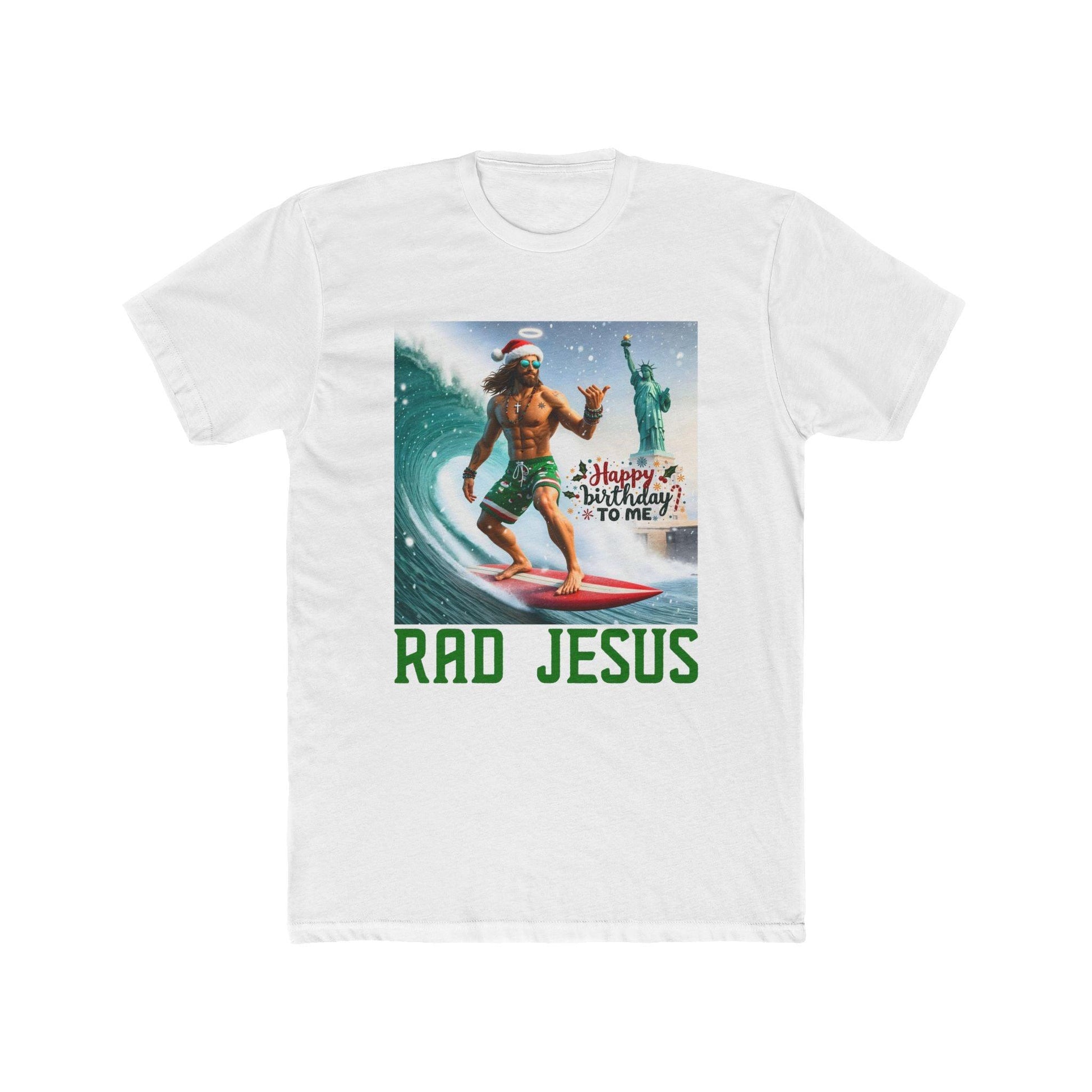 white surfing shirt