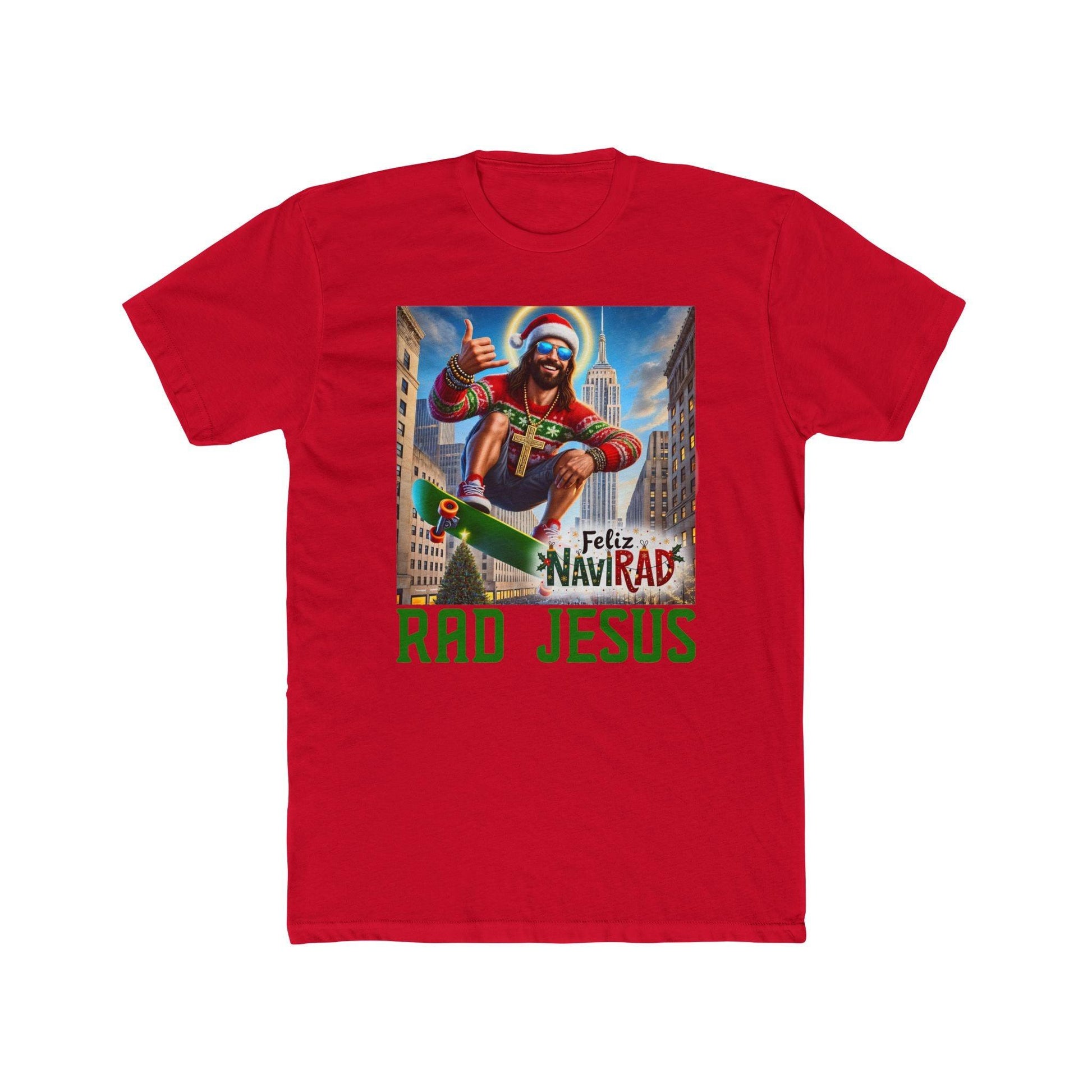 red Feliz NaviRAD shirt