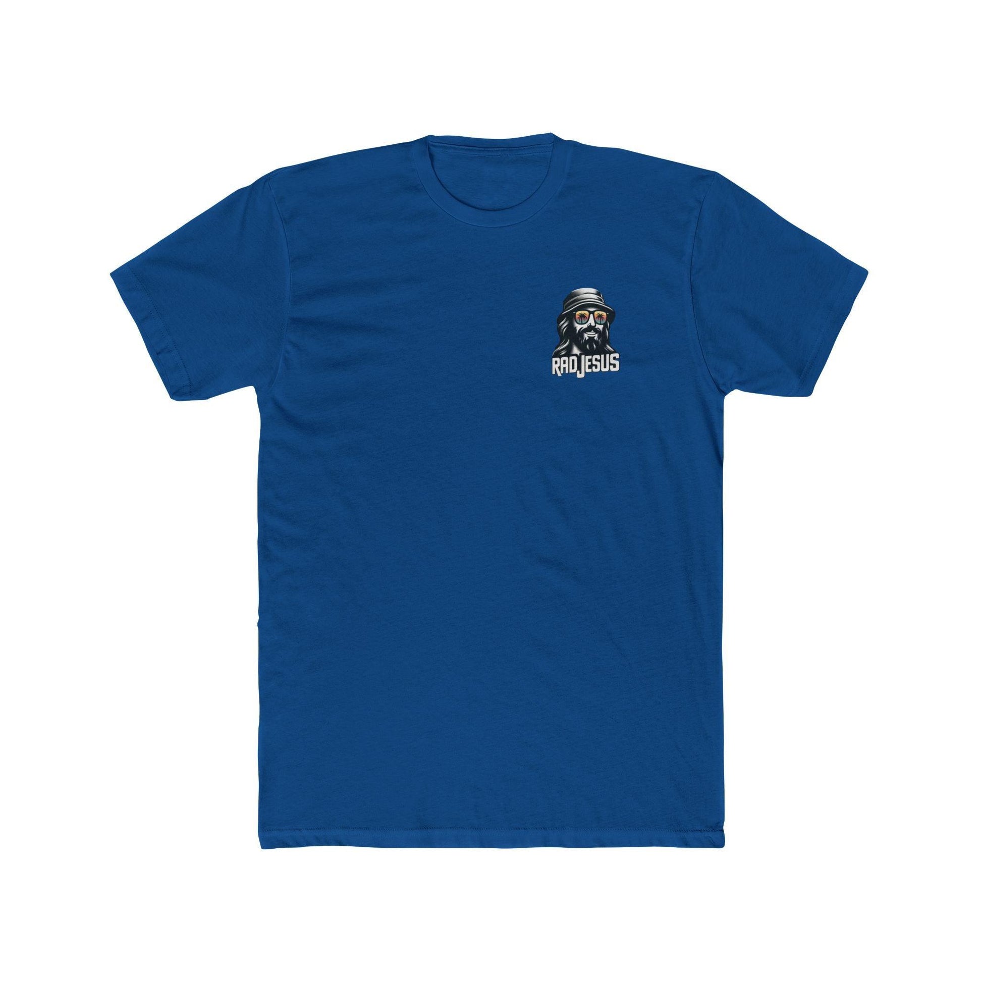 blue double sided skater t-shirt