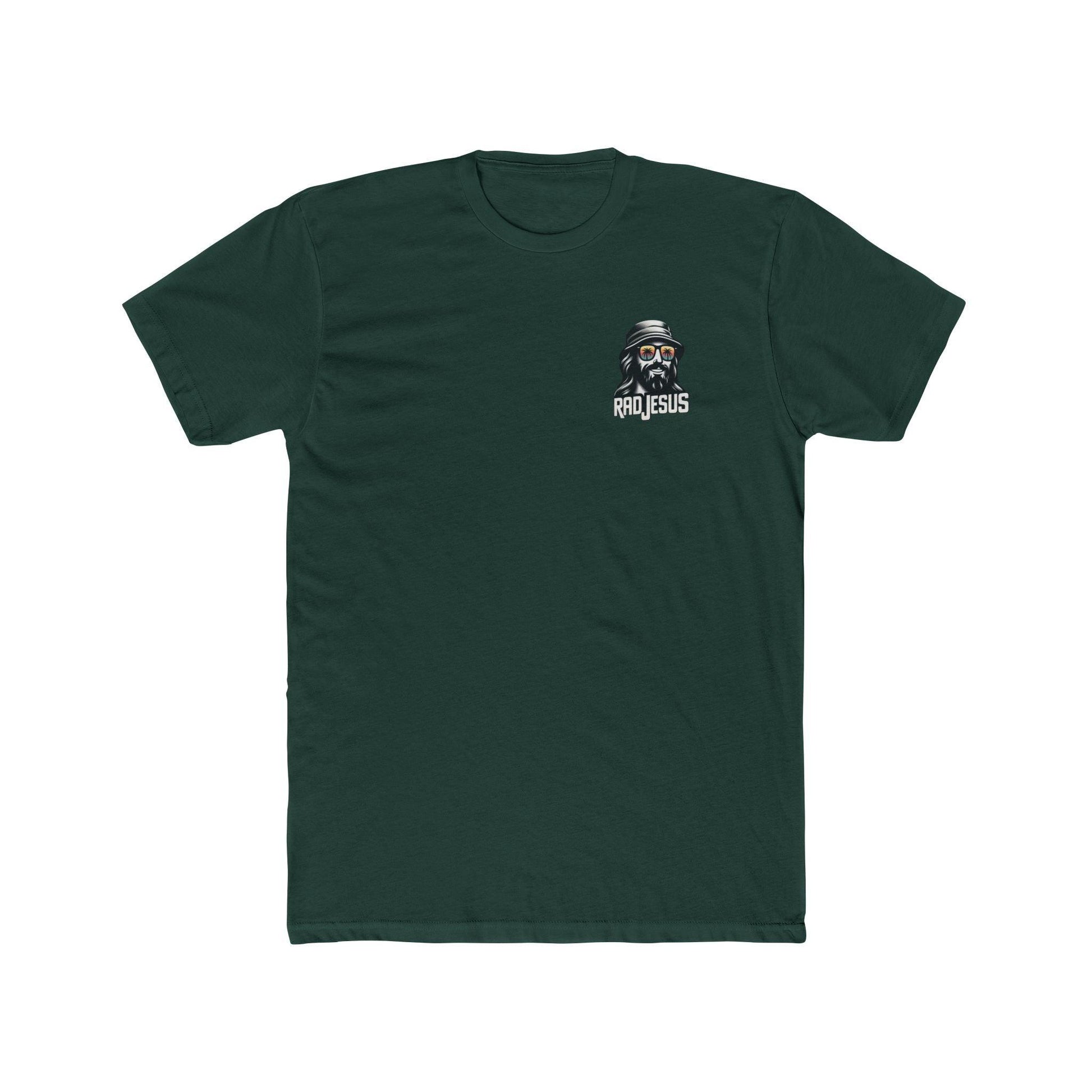 darker green double sided skater t-shirt