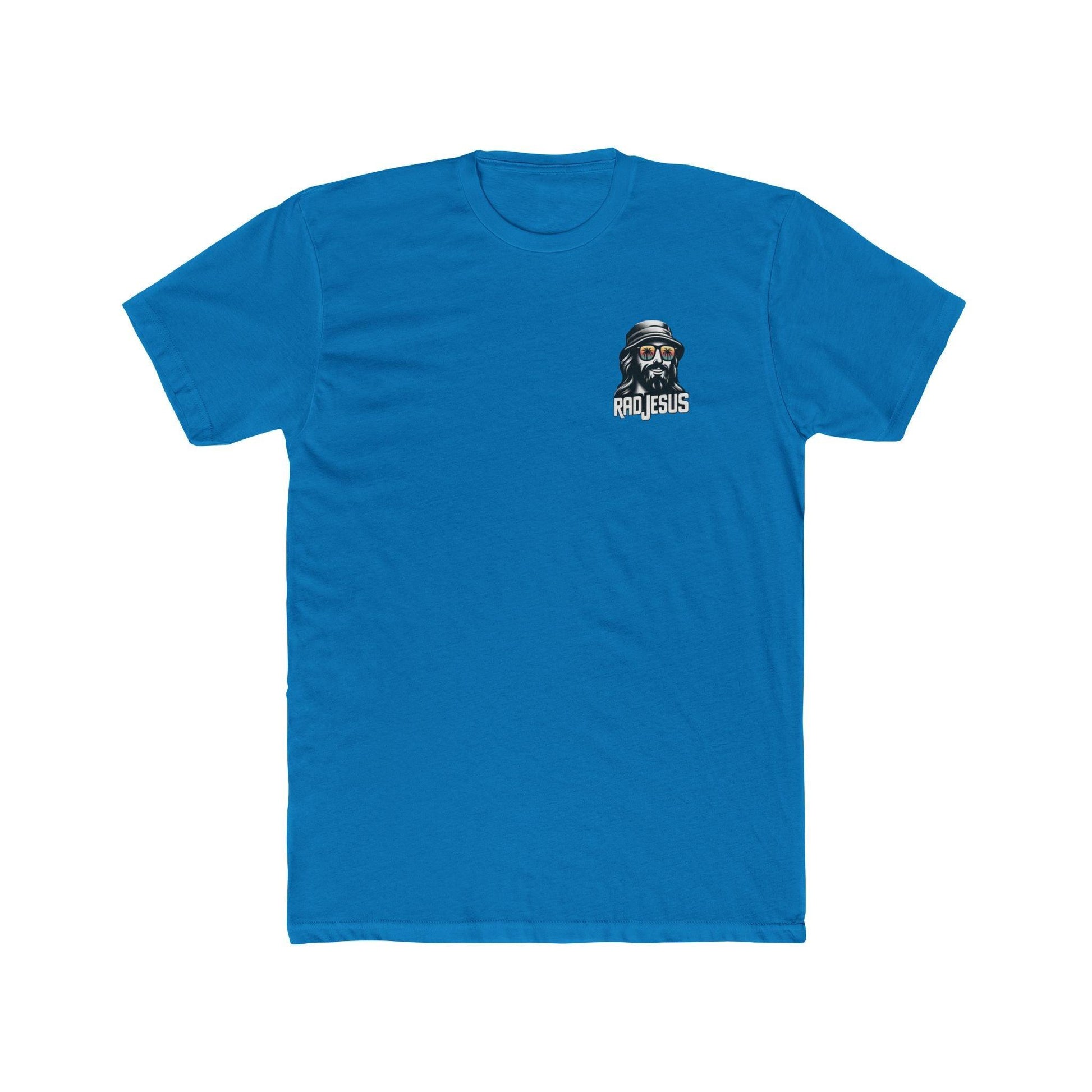 light blue double sided skater t-shirt
