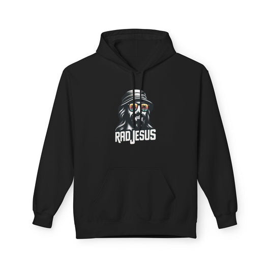 black graphic hoodie