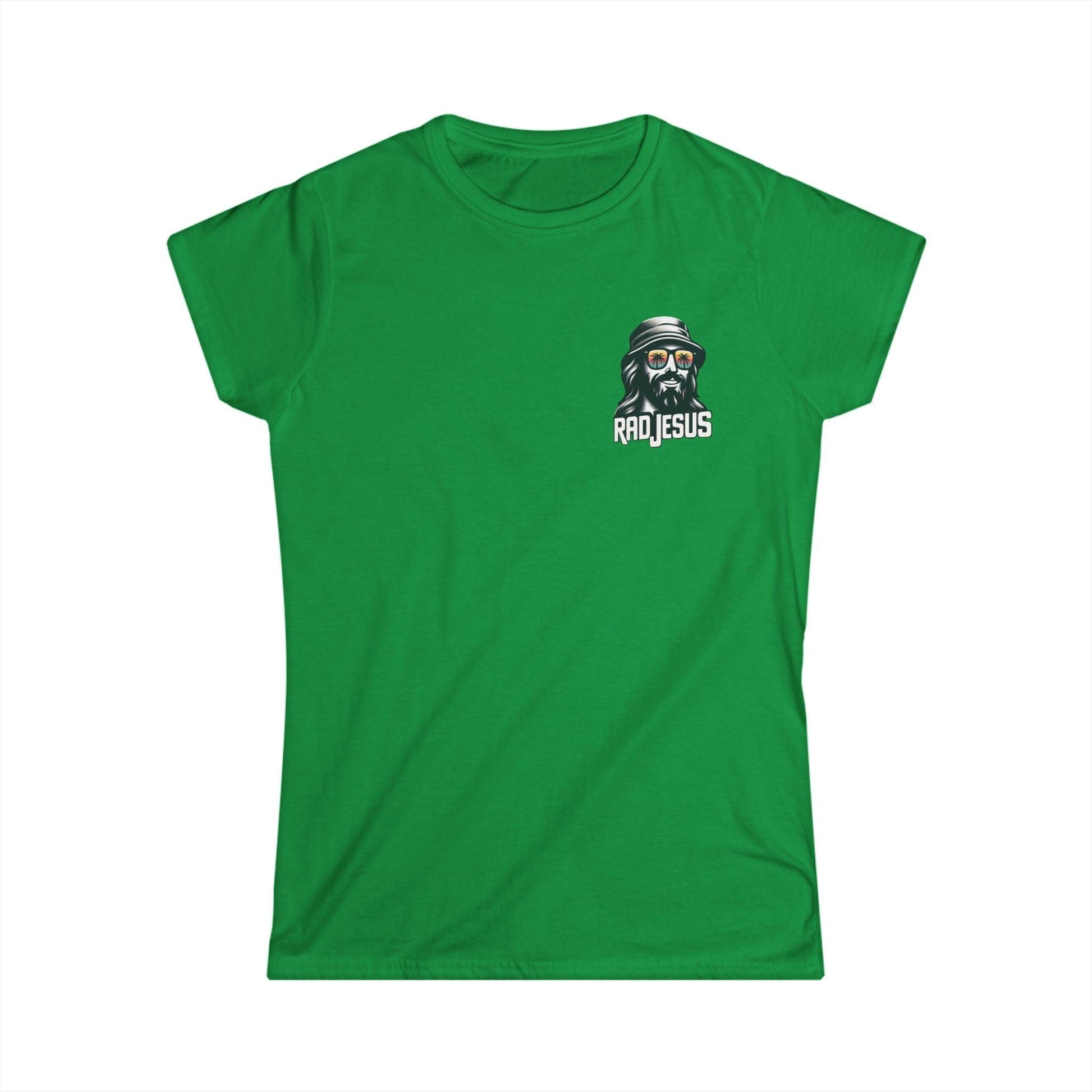 green women's double sided shirt