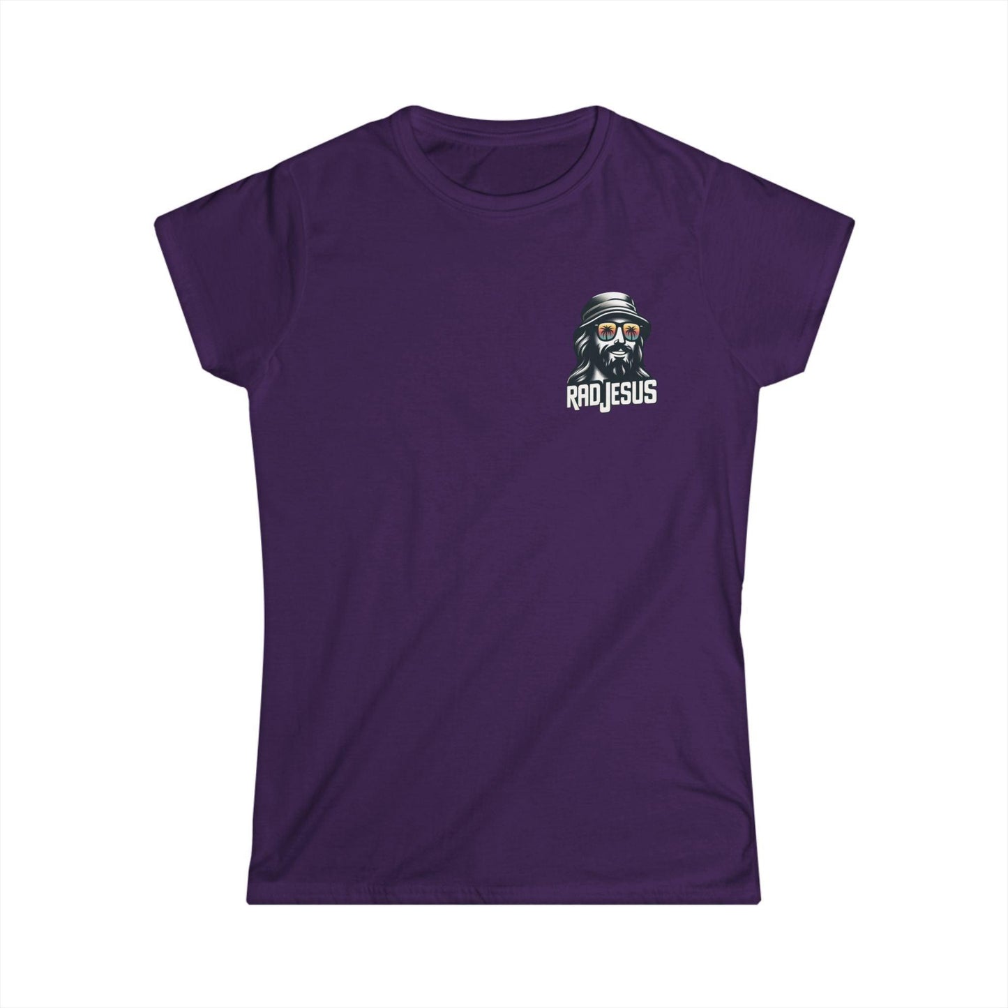 purple women's double sided shirt