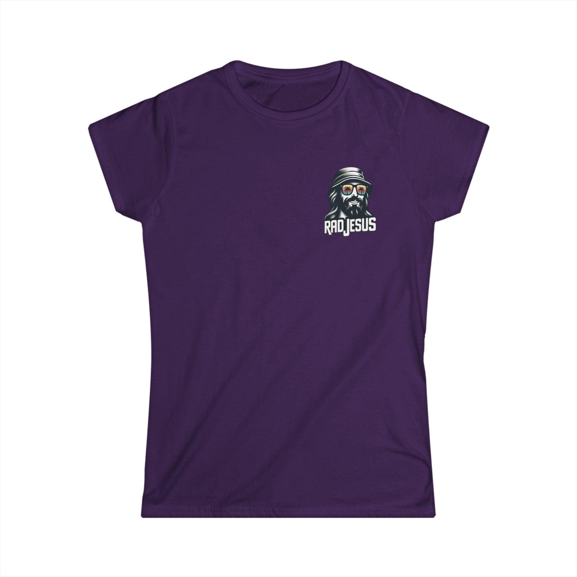 purple women's double sided shirt