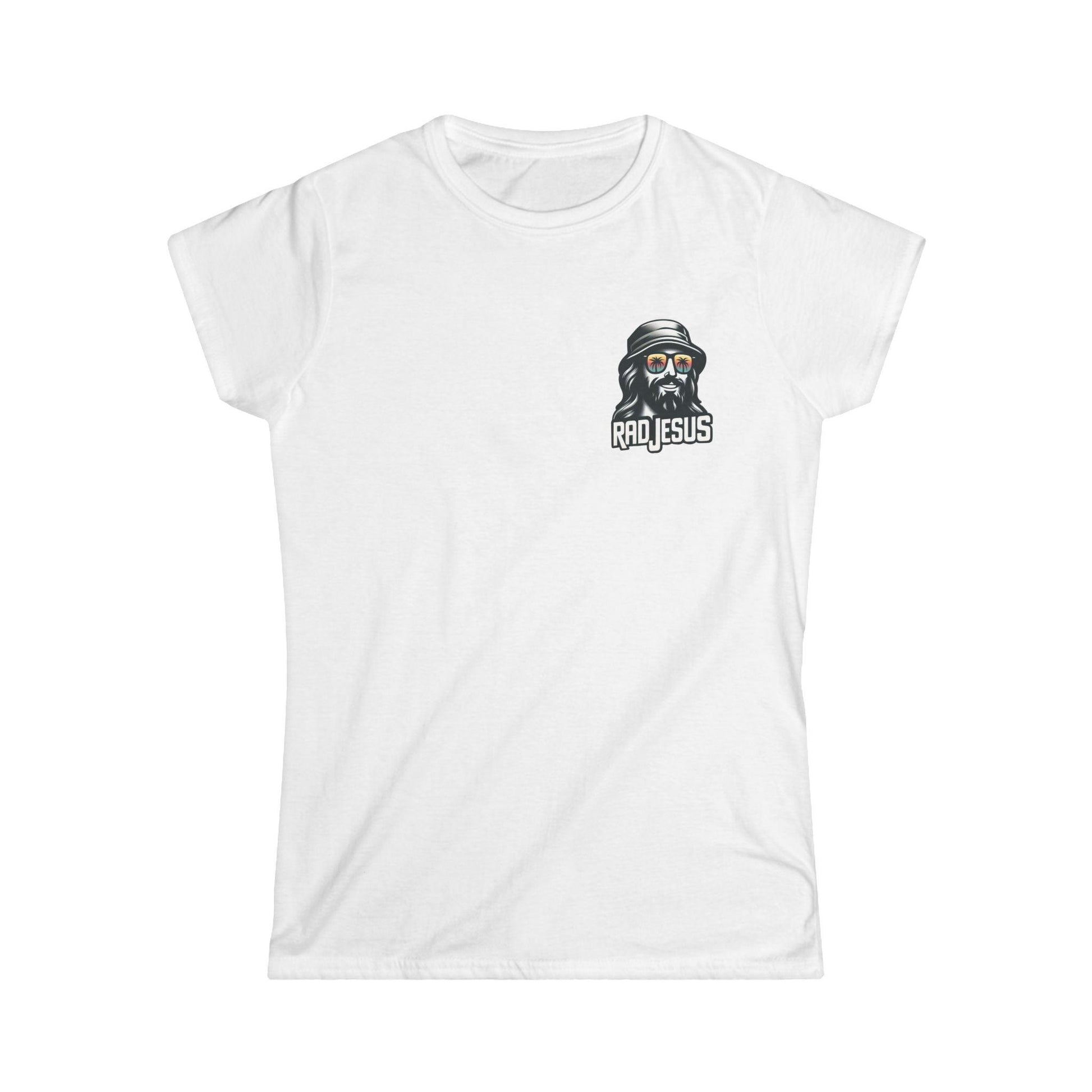 white women's double sided shirt