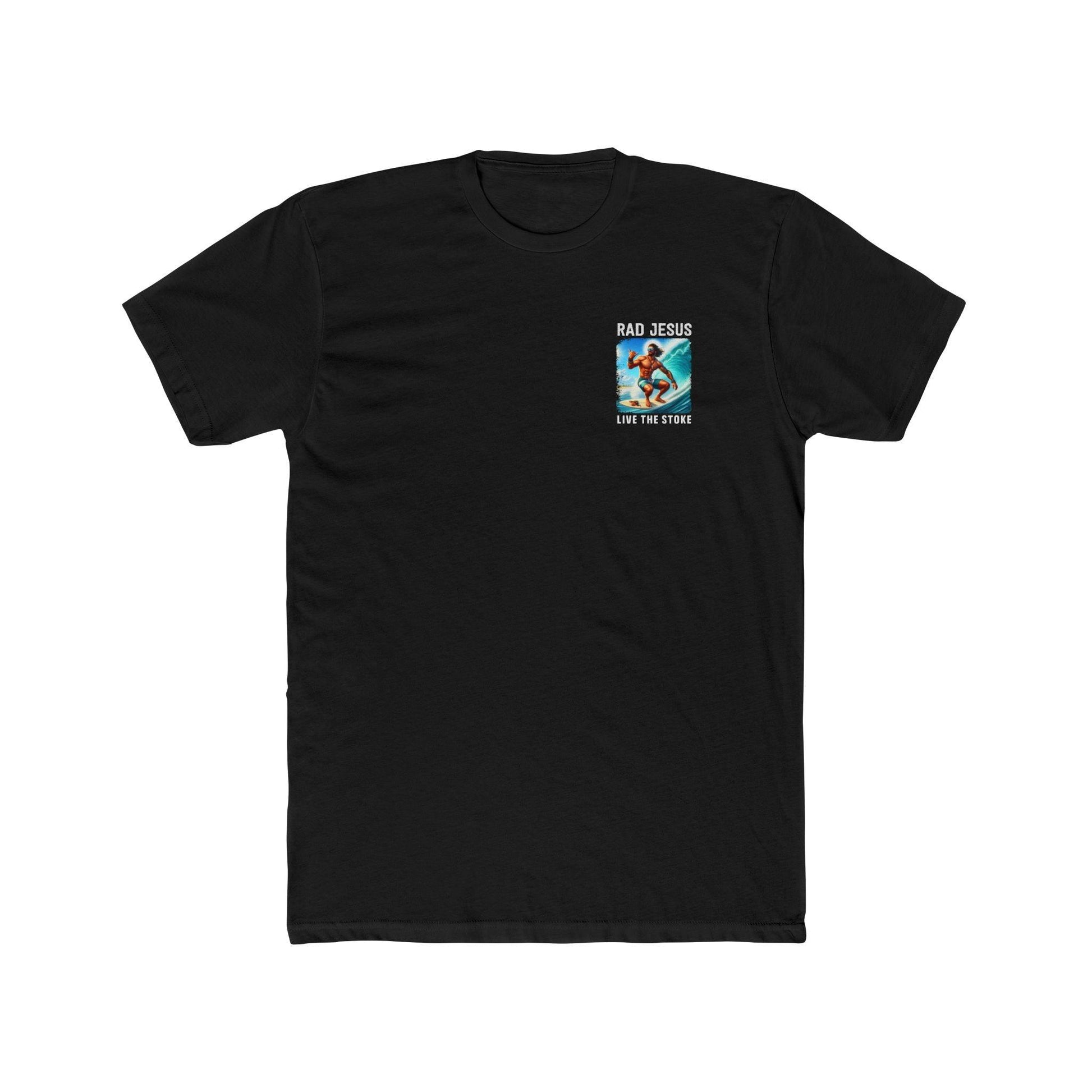 black pocket surf shirt