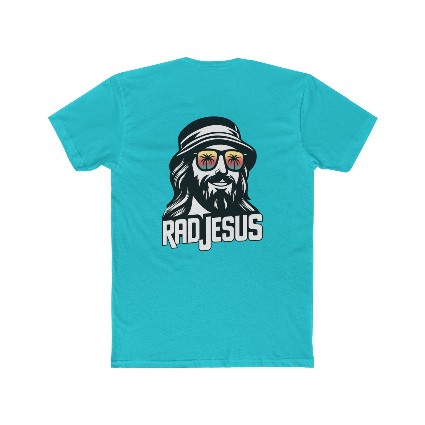 Rad Jesus Premium Cotton T-Shirt - Back Print