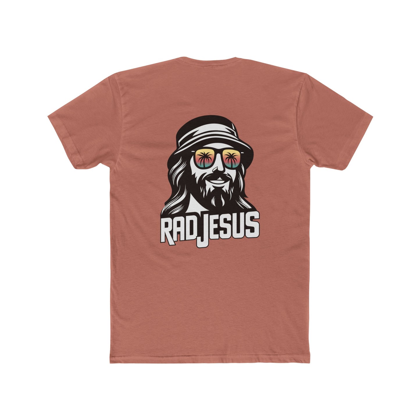 Rad Jesus Premium Cotton T-Shirt - Back Print