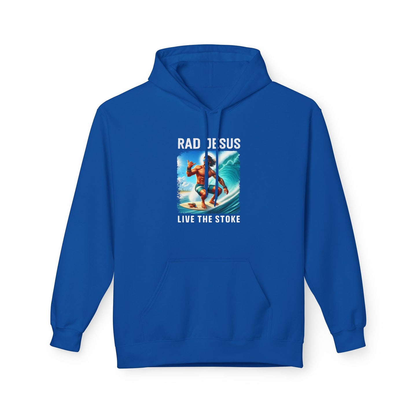 Rad Jesus Surfer Hoodie