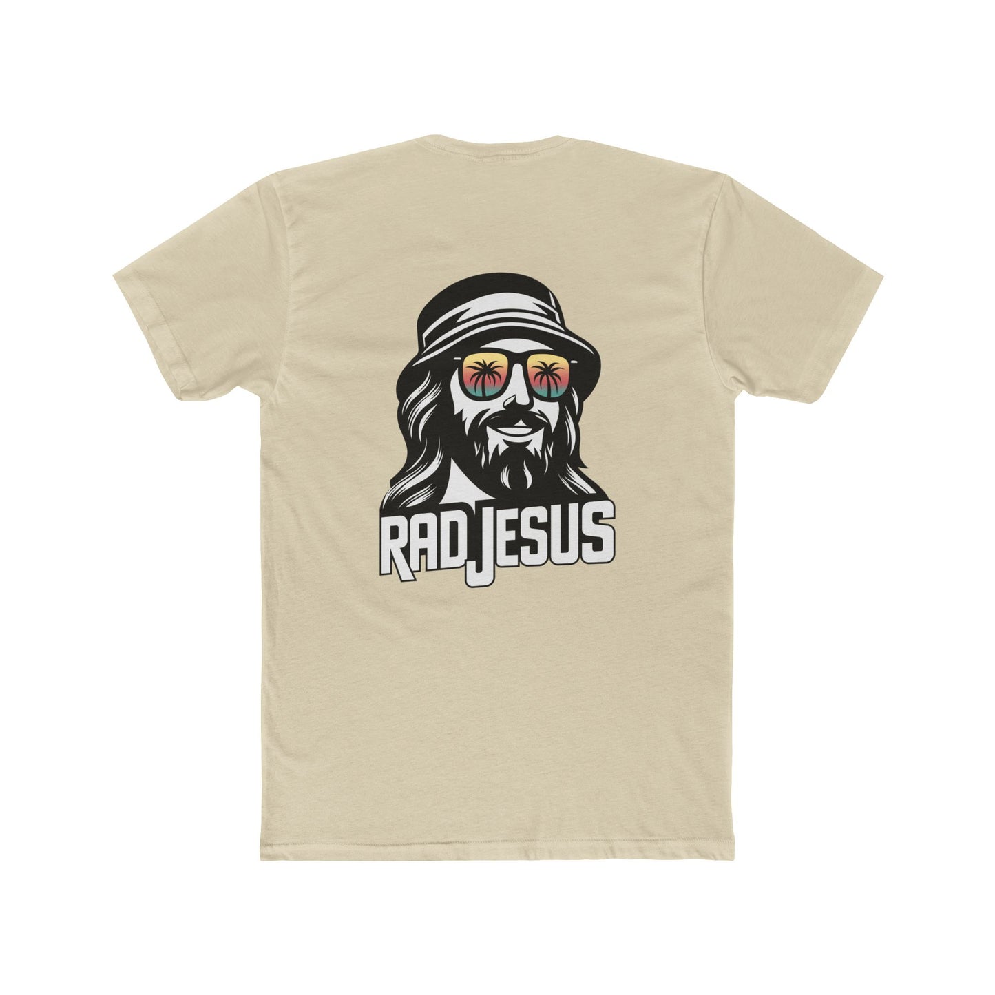 Rad Jesus Premium Cotton T-Shirt - Back Print