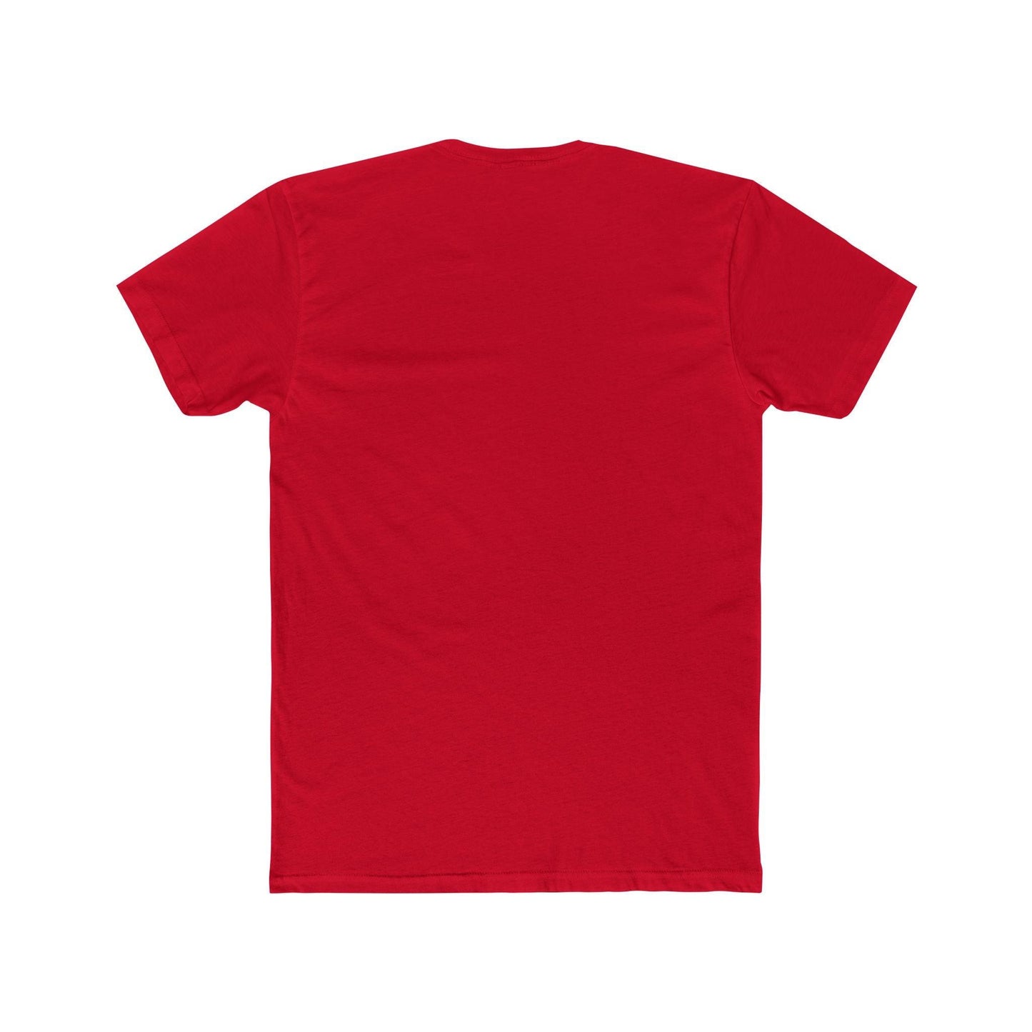 back of red surfing shirt 