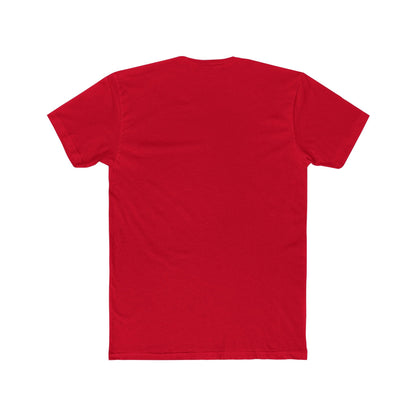 back of red surfing shirt 