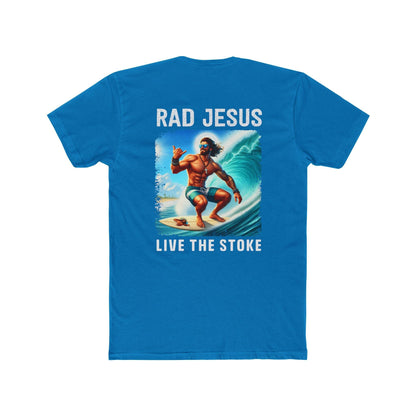 back of double sided surf shirt 