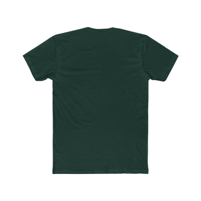 back of darker green pocket print t-shirt 