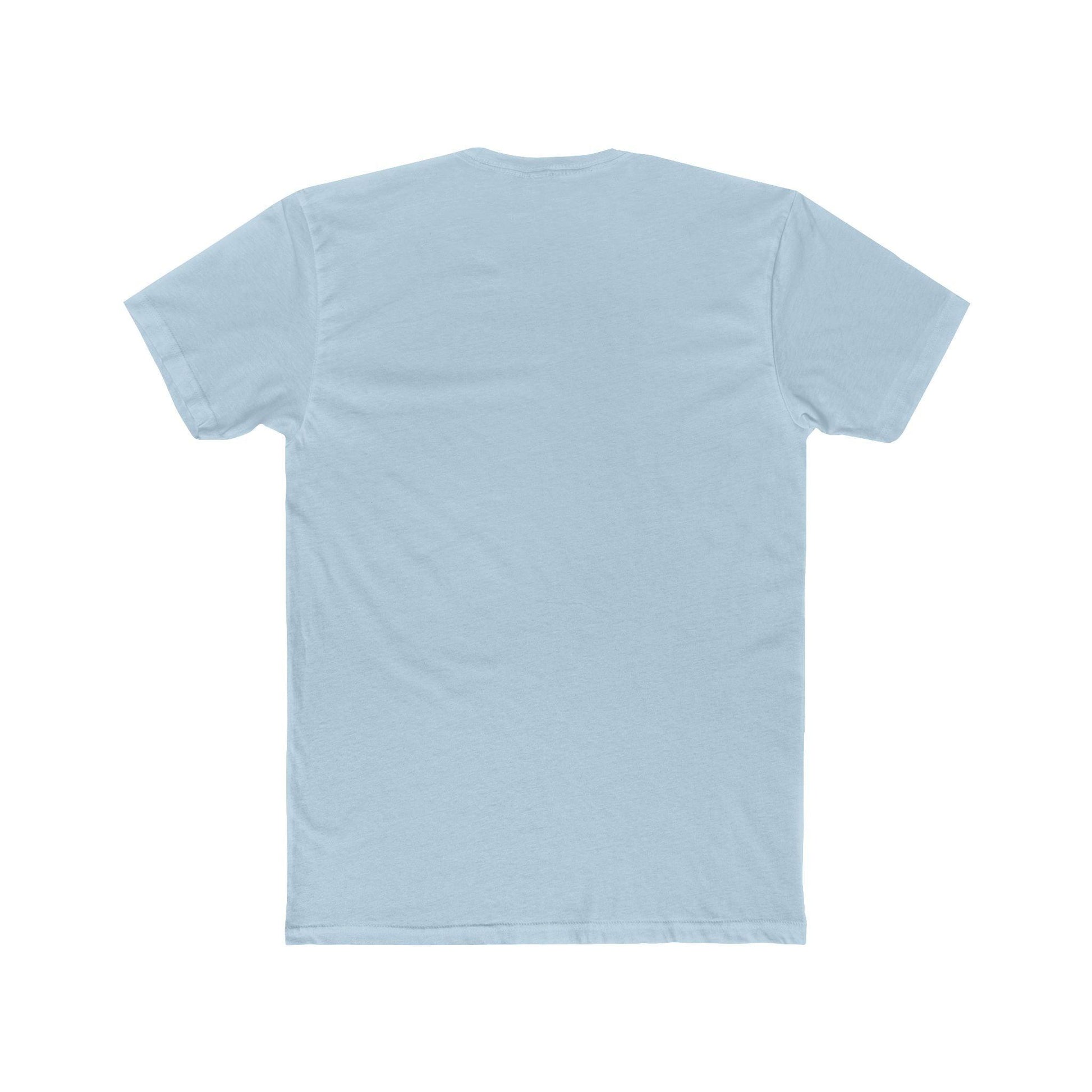back of sky blue pocket surf shirt 