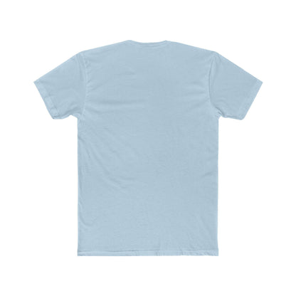 back of sky blue pocket surf shirt 