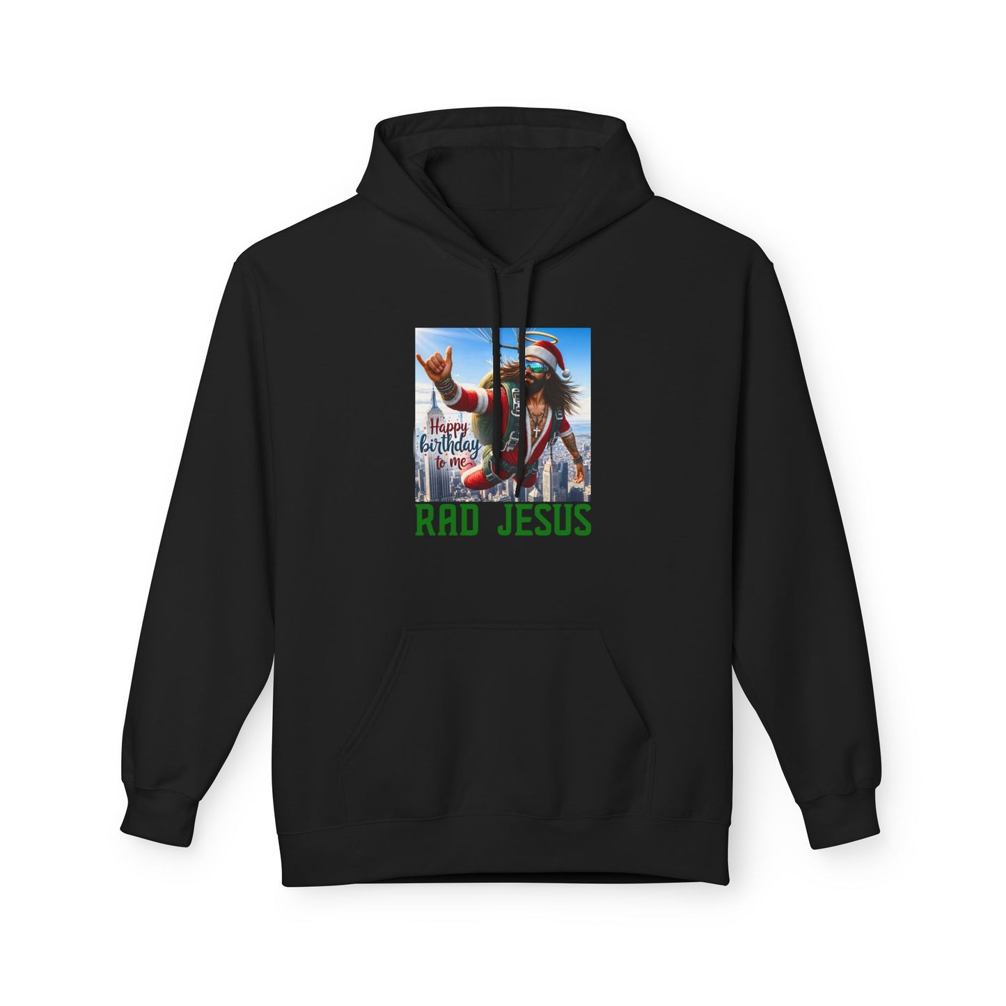 black air jesus hoodie