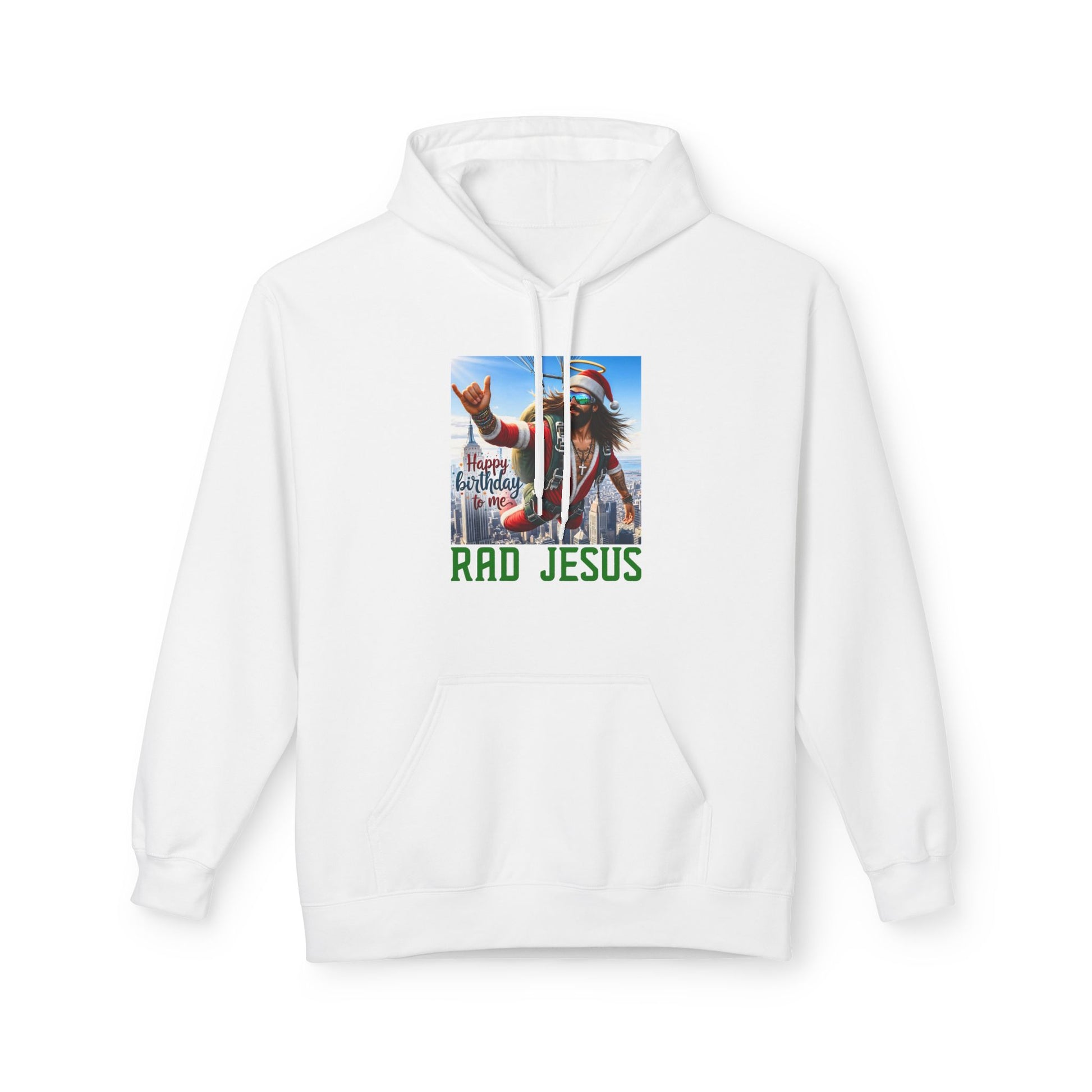 white air jesus hoodie