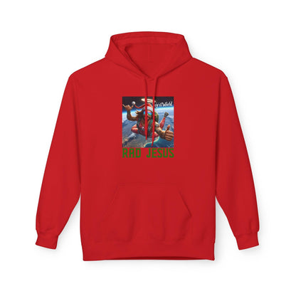 joy to the world hoodie in red