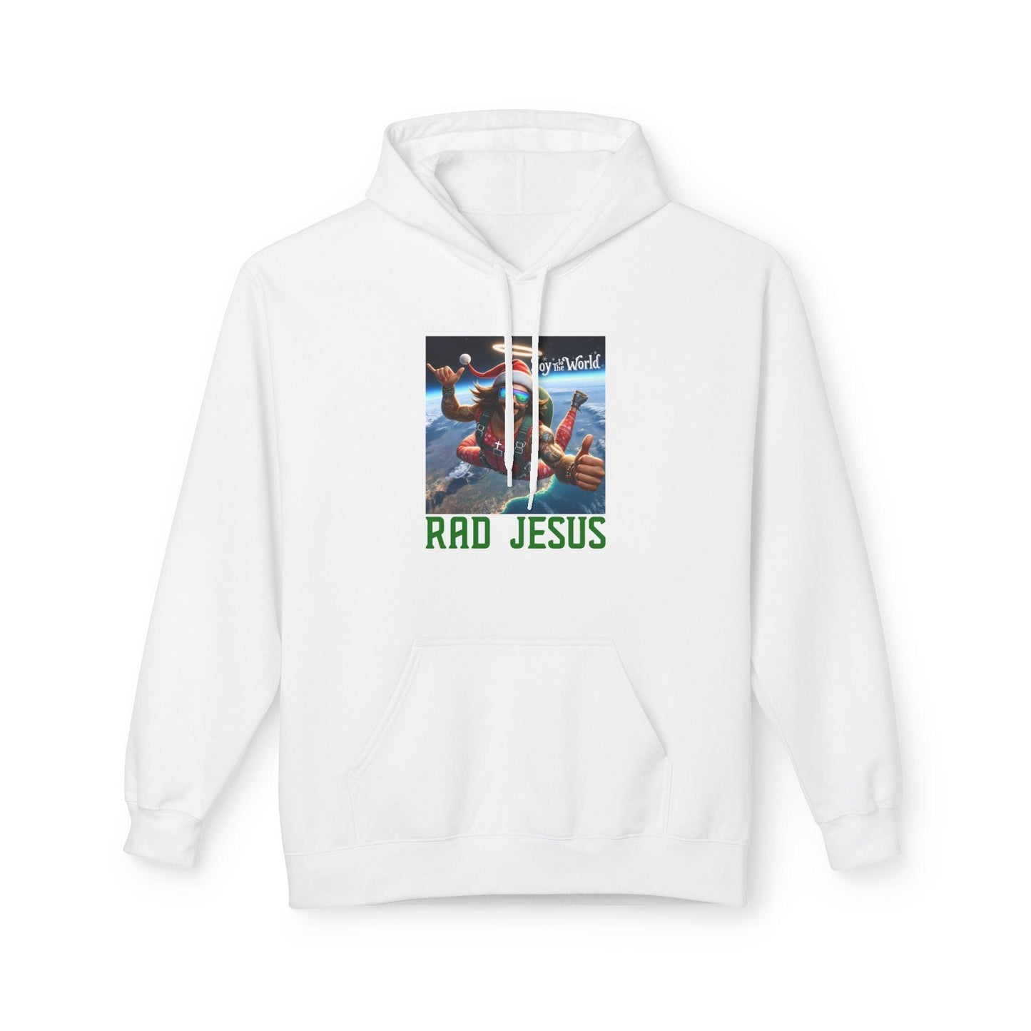 white joy to the world hoodie