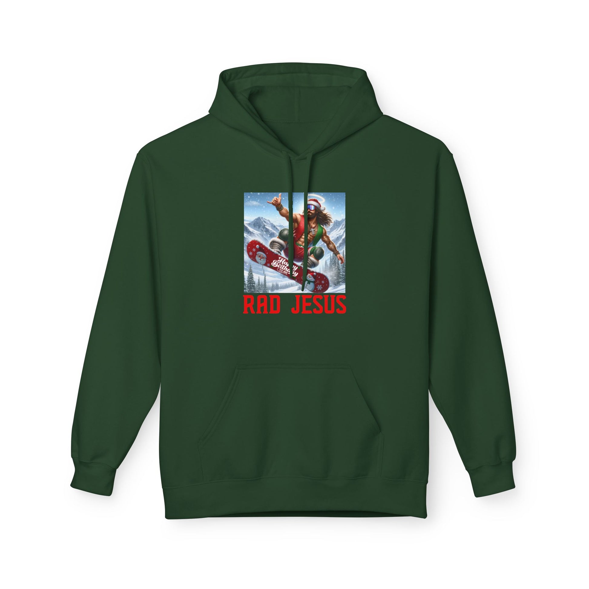 evergreen snowboarding hoodie