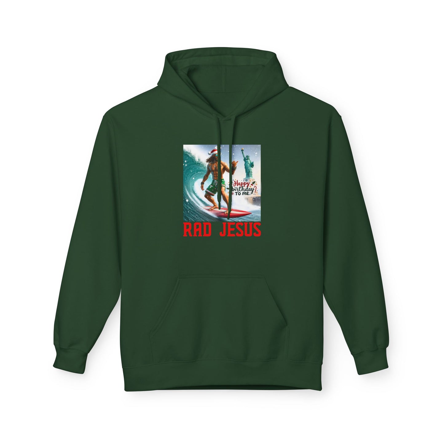 evergreen surfing hoodie