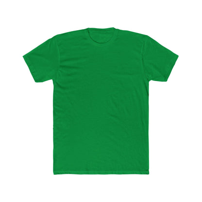 front of green back print skater shirt 