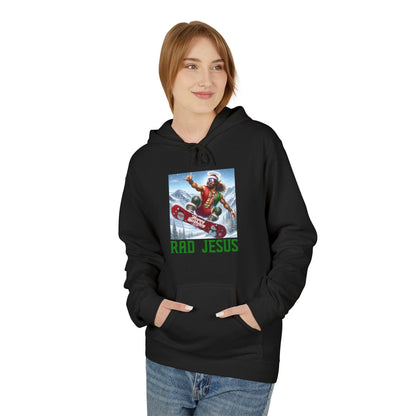 front of woman wearing black snowboarding hoodie