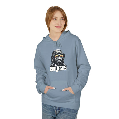 front of woman wearing regent gray graphic hoodie