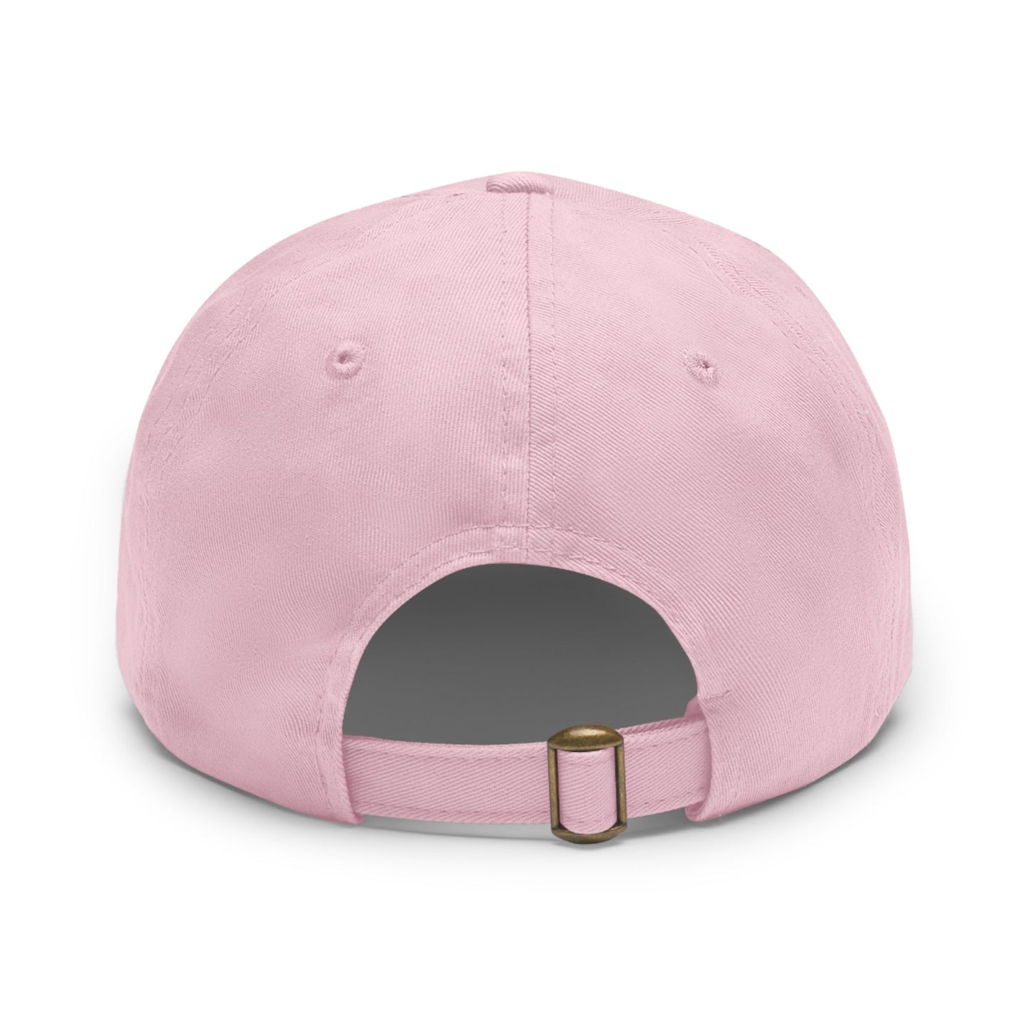 "Live Give Repeat" back of pink rad jesus hat