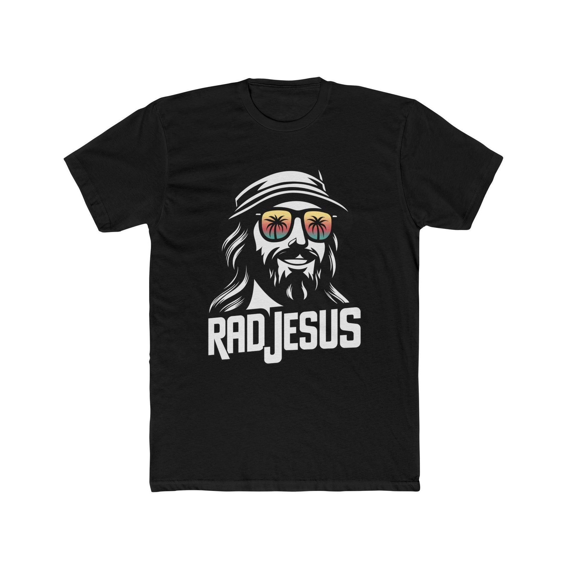 black front print t-shirt 