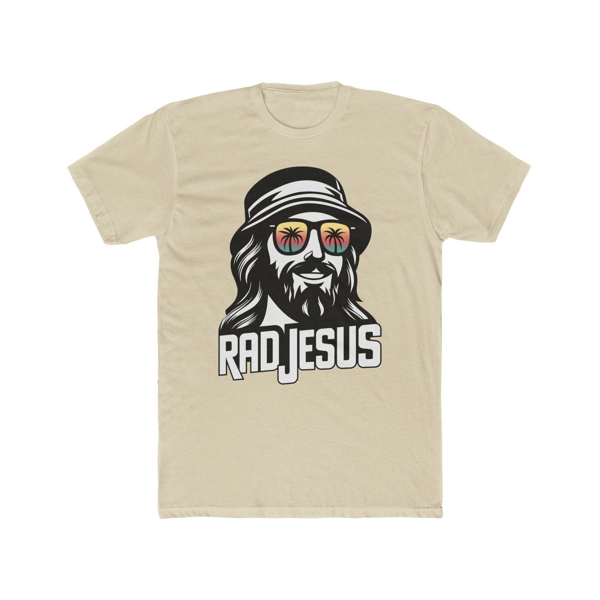 creme front print t-shirt 