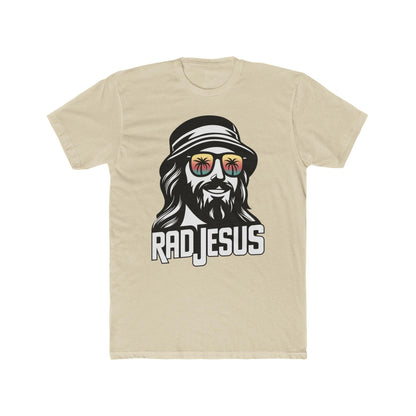 creme front print t-shirt 