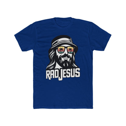 dark blue front print t-shirt 