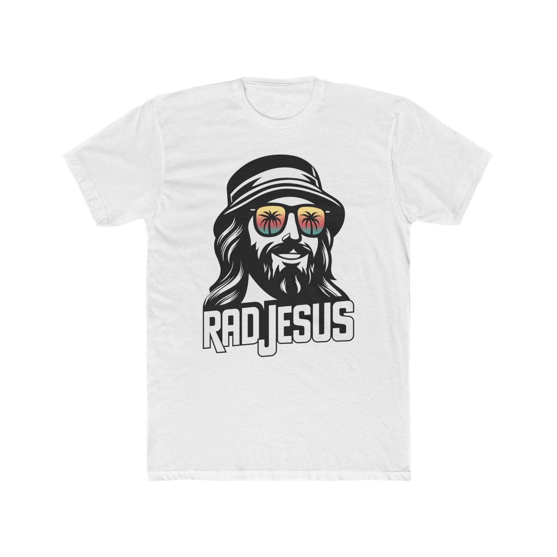 white front print t-shirt 