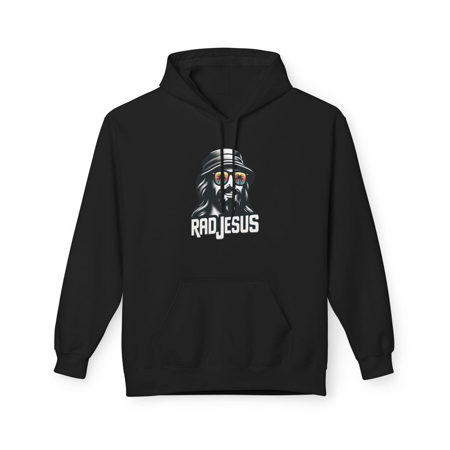 black graphic hoodie