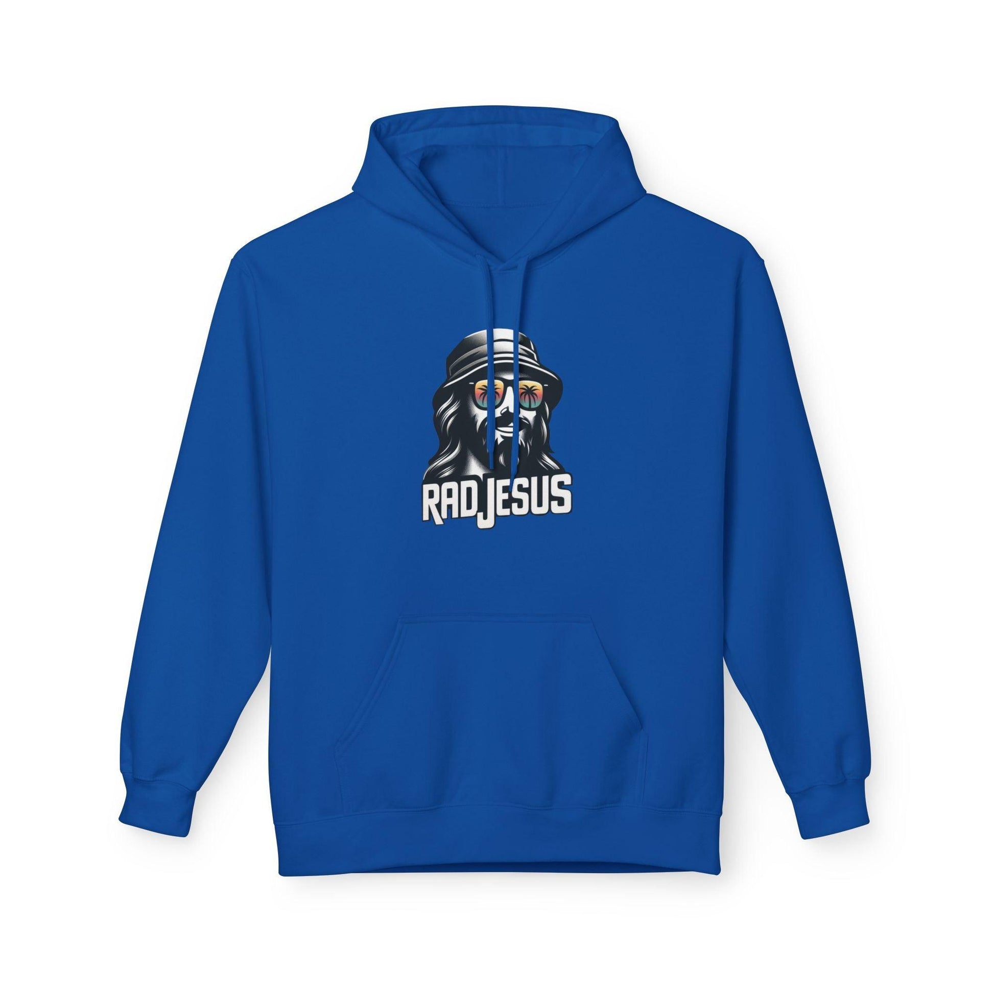 blue graphic hoodie