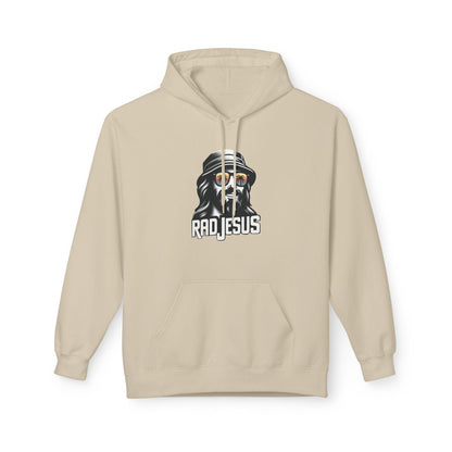 creme graphic hoodie
