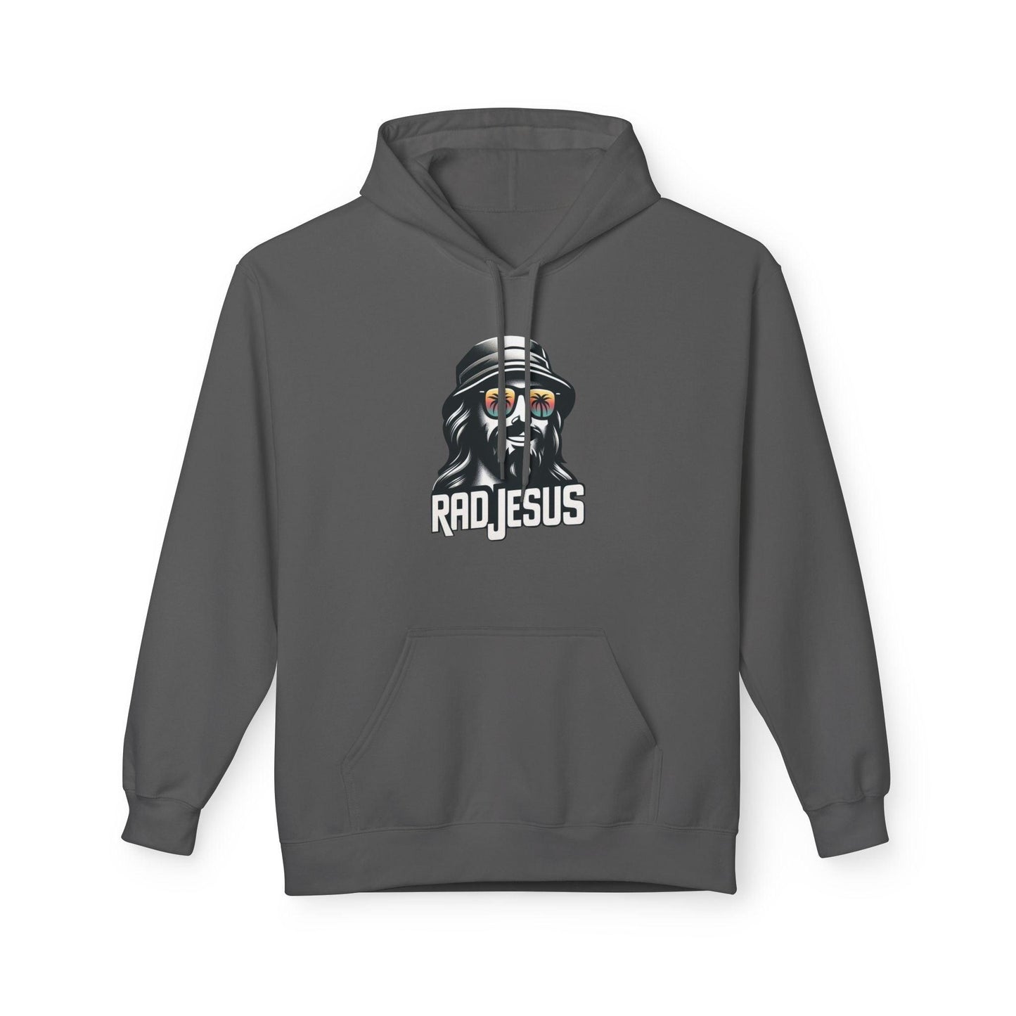 grey graphic hoodie