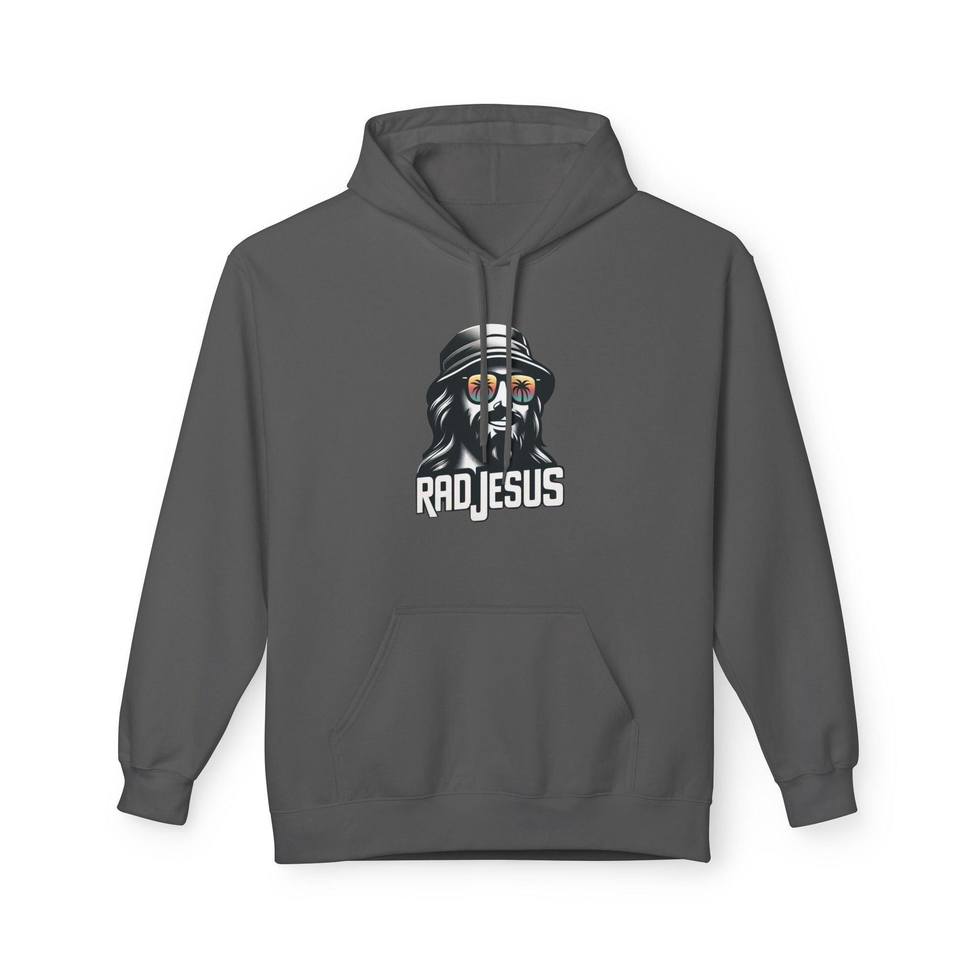 grey graphic hoodie