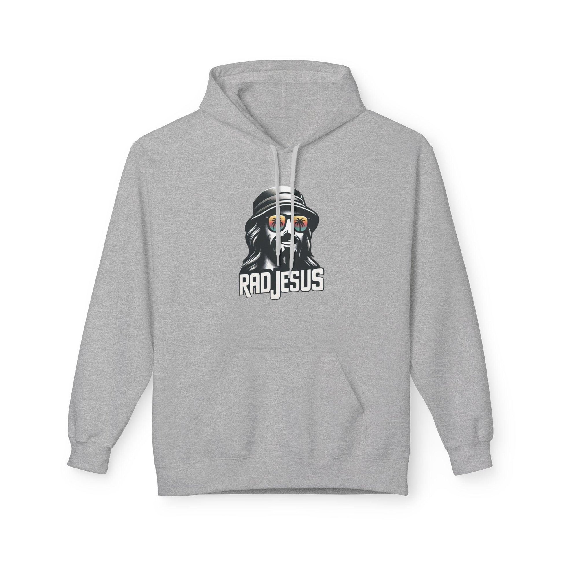 light grey graphic hoodie