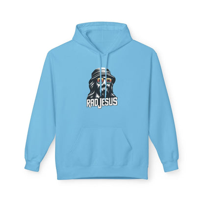 sky blue graphic hoodie
