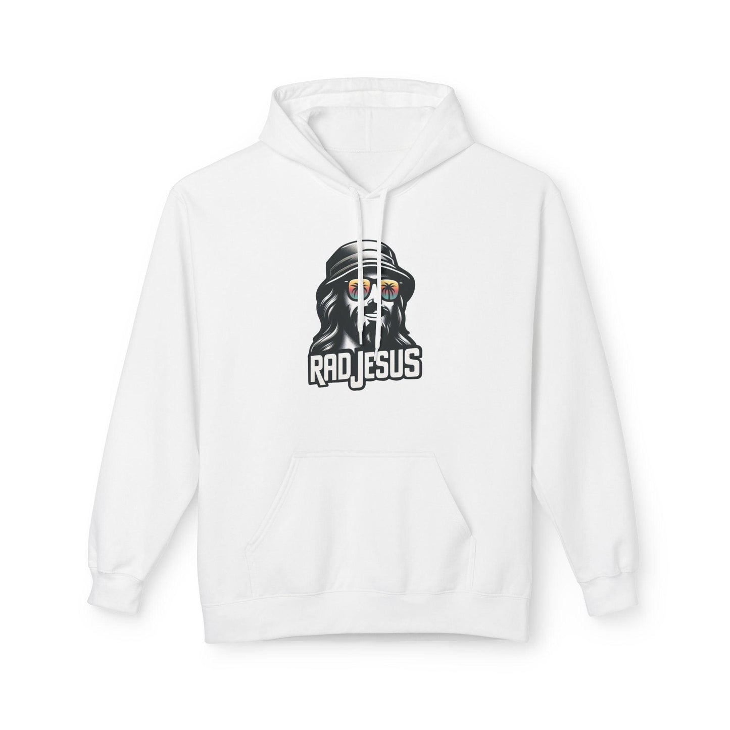 white graphic hoodie