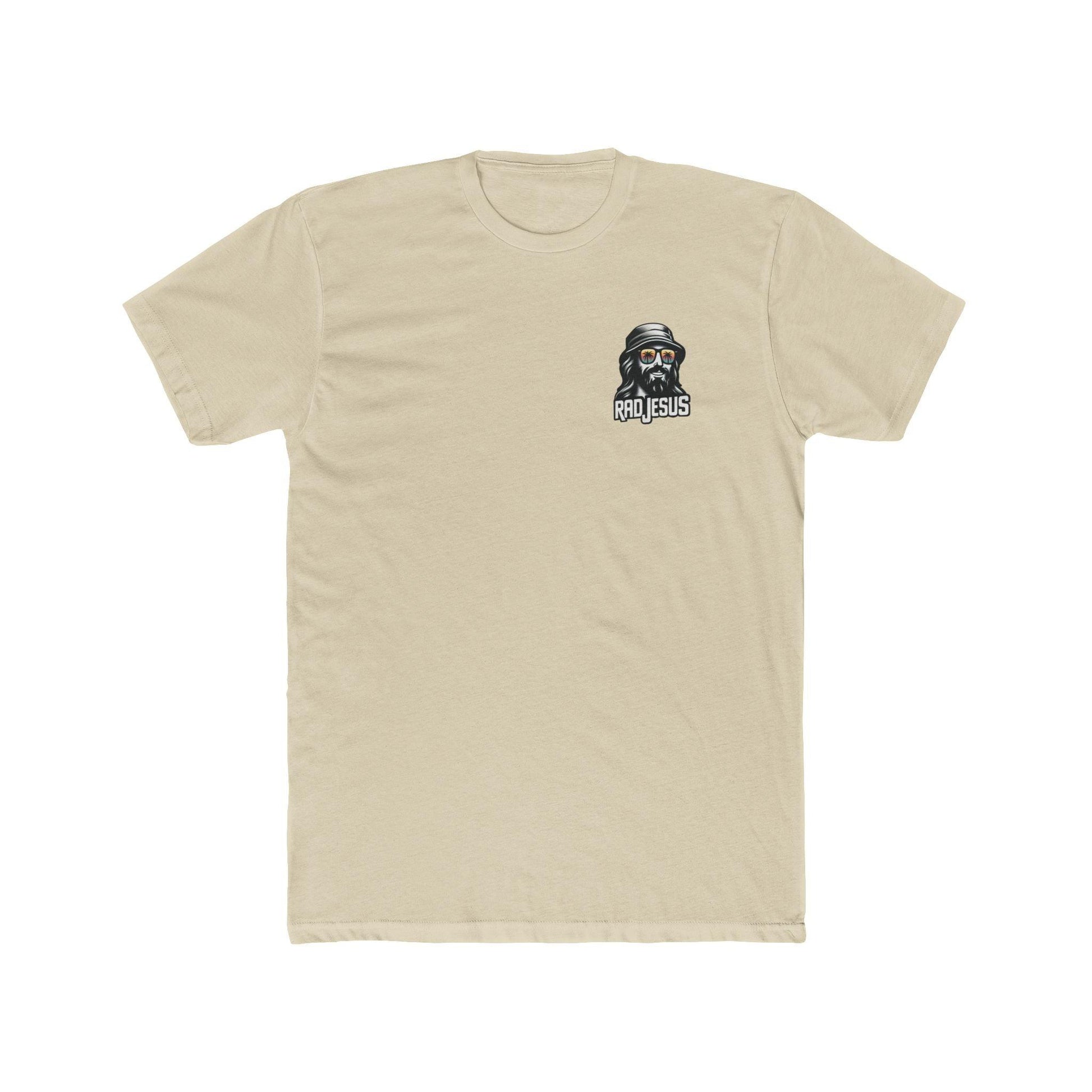 creme pocket print t-shirt 