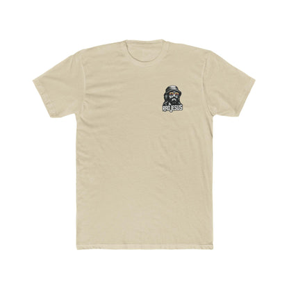 creme pocket print t-shirt 