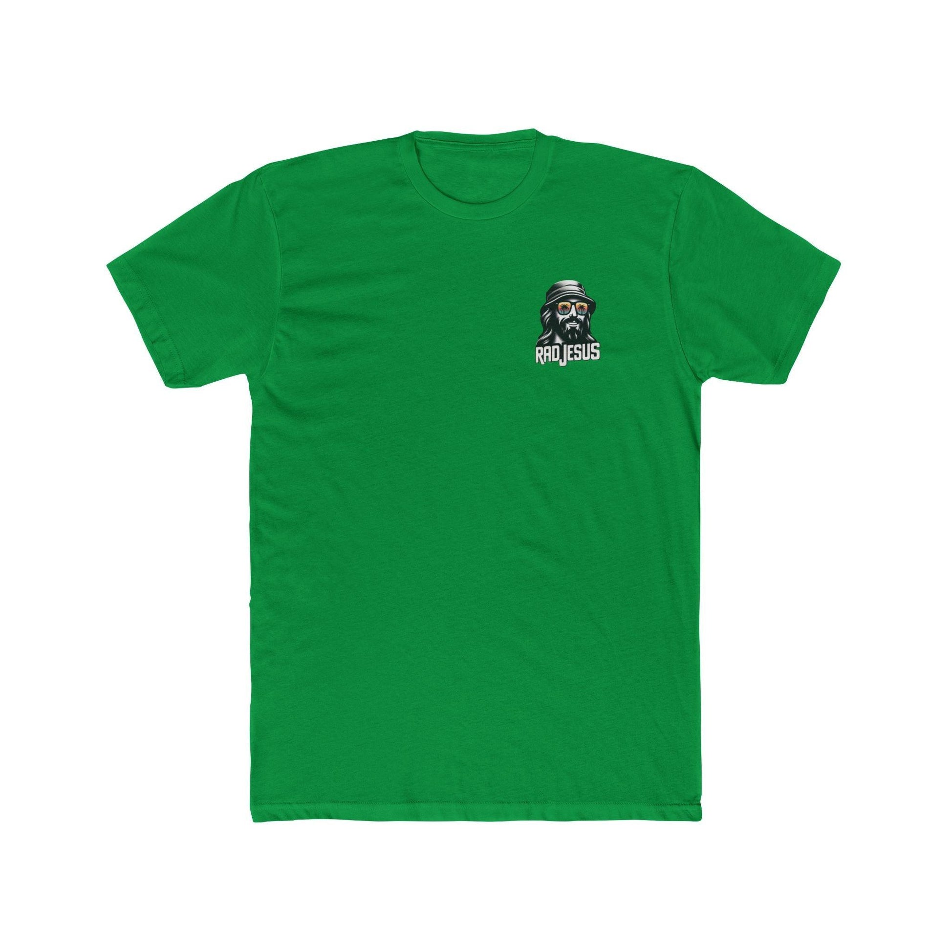 green pocket print t-shirt 
